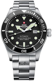 Swiss Military Chrono Czarny/Stal Ø44 mm SMA34075.01