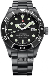 Swiss Military Chrono Czarny/Stal Ø44 mm SMA34075.04