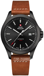 Swiss Military Chrono Czarny/Skóra Ø42 mm SMA34077.11