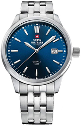 Swiss Military Chrono Niebieski/Stal Ø40 mm SMP36009.03
