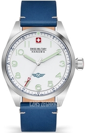 Swiss Military Hanowa Falcon Biały/Skóra Ø42 mm SMWGA2100403