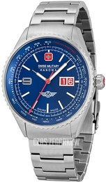 Swiss Military Hanowa Afterburn Niebieski/Stal Ø43 mm SMWGH2101005