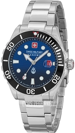 Swiss Military Hanowa Offshore Diver Niebieski/Stal Ø44 mm SMWGH2200302