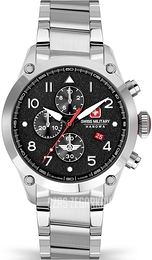 Swiss Military Hanowa Nightflighter Czarny/Stal Ø44 mm SMWGI2101501