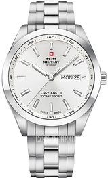 Swiss Military by Chrono Classic Srebrny/Stal Ø42 mm SM34087.02