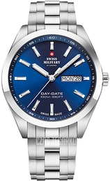 Swiss Military by Chrono Classic Niebieski/Stal Ø42 mm SM34087.03