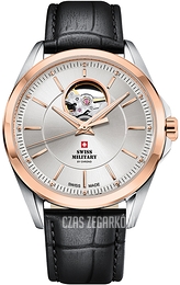 Swiss Military by Chrono Classic Srebrny/Skóra Ø40 mm SMA34085.37