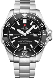 Swiss Military by Chrono Sport Diver Czarny/Stal Ø45 mm SMA34092.01