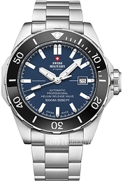 Swiss Military by Chrono Sport Diver Niebieski/Stal Ø45 mm SMA34092.02