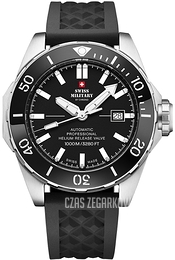 Swiss Military by Chrono Sport Diver Czarny/Plastik Ø45 mm SMA34092.04