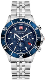 Swiss Military Hanowa Flagship X Niebieski/Stal Ø42 mm SMWGI2100703