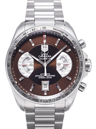 TAG Heuer Grand Carrera Brązowy/Stal Ø43 mm CAV511E.BA0902