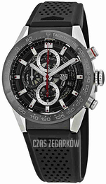 TAG Heuer Carrera Czarny/Guma Ø43 mm CAR201V.FT6046