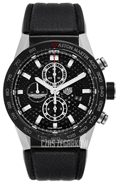 TAG Heuer Carrera Czarny/Guma Ø45 mm CAR2A1AB.FT6163