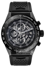 TAG Heuer Carrera Szkieletowa tarczy/Guma Ø45 mm CAR2A90.FT6071