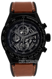 TAG Heuer Carrera Czarny/Guma Ø45 mm CAR2A91.FT6121