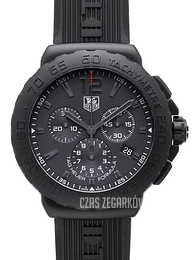 TAG Heuer Formula 1 Chronograph 42 mm Czarny/Guma Ø42 mm CAU1114.FT6024