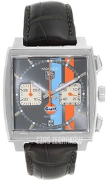 TAG Heuer Monaco Szary/Skóra 39x39 mm CAW2113.FC6250