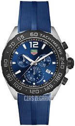 TAG Heuer Formula 1 Niebieski/Guma Ø43 mm CAZ101AV.FT8077