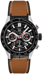 TAG Heuer Carrera Czarny/Guma Ø43 mm CBG2010.FT6144