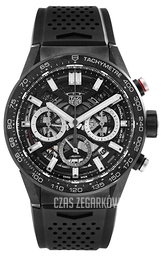 TAG Heuer Carrera Czarny/Guma Ø43 mm CBG2016.FT6143