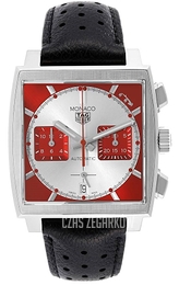 TAG Heuer Monaco Wielokolorowy/Skóra CBL2114.FC6486