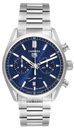 TAG Heuer Carrera Niebieski/Stal Ø42 mm CBN2011.BA0642