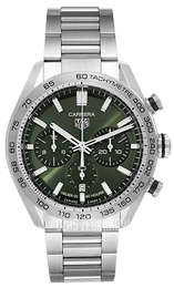 TAG Heuer Carrera Zielony/Stal Ø44 mm CBN2A10.BA0643