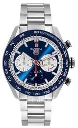 TAG Heuer Carrera Niebieski/Stal Ø44 mm CBN2A1E.BA0643