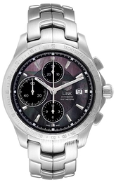 TAG Heuer Link Chronograph Czarny/Stal Ø42 mm CJF211M.BA0598