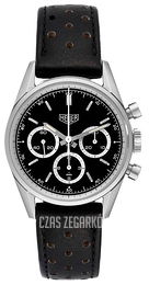 TAG Heuer Carrera Czarny/Skóra Ø36 mm CS3113.BC0726