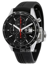 TAG Heuer Carrera Czarny/Guma Ø41 mm CV201AK.FT6040