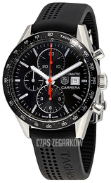 TAG Heuer Carrera Czarny/Guma Ø41 mm CV201AM.FT6040