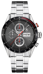 TAG Heuer Carrera Szary/Stal Ø43 mm CV2A1M.BA0796