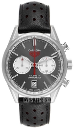 TAG Heuer Carrera Szary/Skóra Ø41 mm CV5110.FC6310