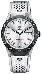 TAG Heuer Connected Srebrny/Guma Ø46 mm SAR8A80.FT6056