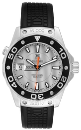 TAG Heuer Aquaracer 500 M Srebrny/Guma Ø43 mm WAJ1111.FT6015