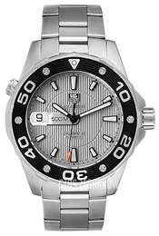TAG Heuer Aquaracer 500 M Calibre 5 Automatic Srebrny/Stal Ø43 mm WAJ2111.BA0870