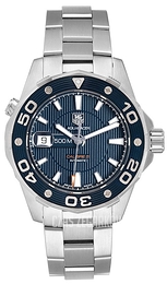 TAG Heuer Aquaracer 500 M Calibre 5 Automatic Niebieski/Stal Ø43 mm WAJ2112.BA0870
