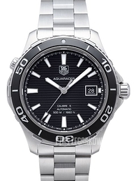 TAG Heuer Aquaracer Calibre 5 Czarny/Stal Ø41 mm WAK2110.BA0830
