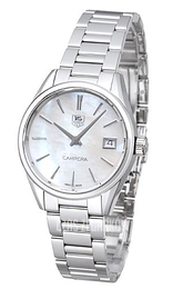 TAG Heuer TAG Heuer Carrera Lady Biały/Stal Ø32 mm WAR1311.BA0773
