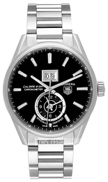 TAG Heuer Carrera Calibre 8 Czarny/Stal Ø41 mm WAR5010.BA0723