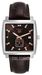 TAG Heuer Monaco Brązowy/Skóra WAW131E.FC6420