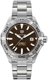 TAG Heuer Aquaracer Brązowy/Stal Ø43 mm WAY2018.BA0927