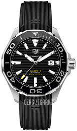 TAG Heuer Aquaracer Czarny/Guma Ø43 mm WAY201A.FT6142