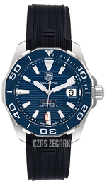 TAG Heuer Aquaracer Niebieski/Guma Ø41 mm WAY211C.FT6152