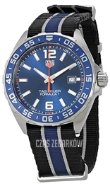 TAG Heuer Formula 1 Niebieski/Stal Ø43 mm WAZ1010.FC8197