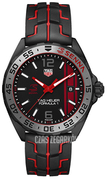 TAG Heuer Formula 1 Czarny/Guma Ø43 mm WAZ1014.FT8027