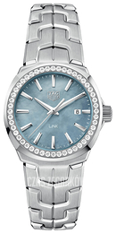 TAG Heuer Link Damklockor Niebieski/Stal Ø32 mm WBC1315.BA0600