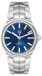 TAG Heuer Link Niebieski/Stal Ø41 mm WBC2113.BA0603